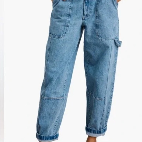 Alex Mill Phoebe pant in denim - Picture 5 of 7